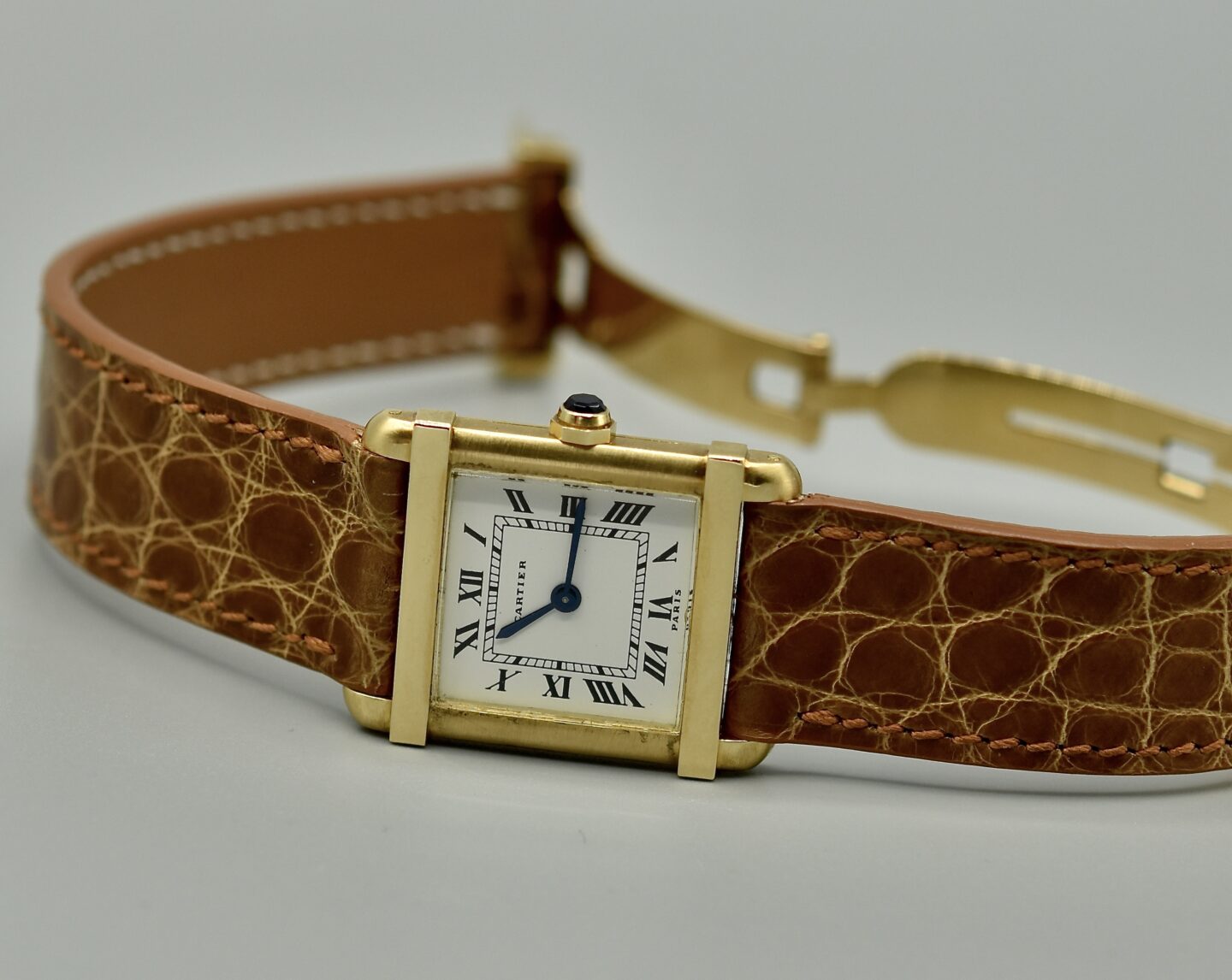 TANK CHINOISE, YELLOW GOLD WRISTWATCH (OROLOGIO DA POLSO IN ORO