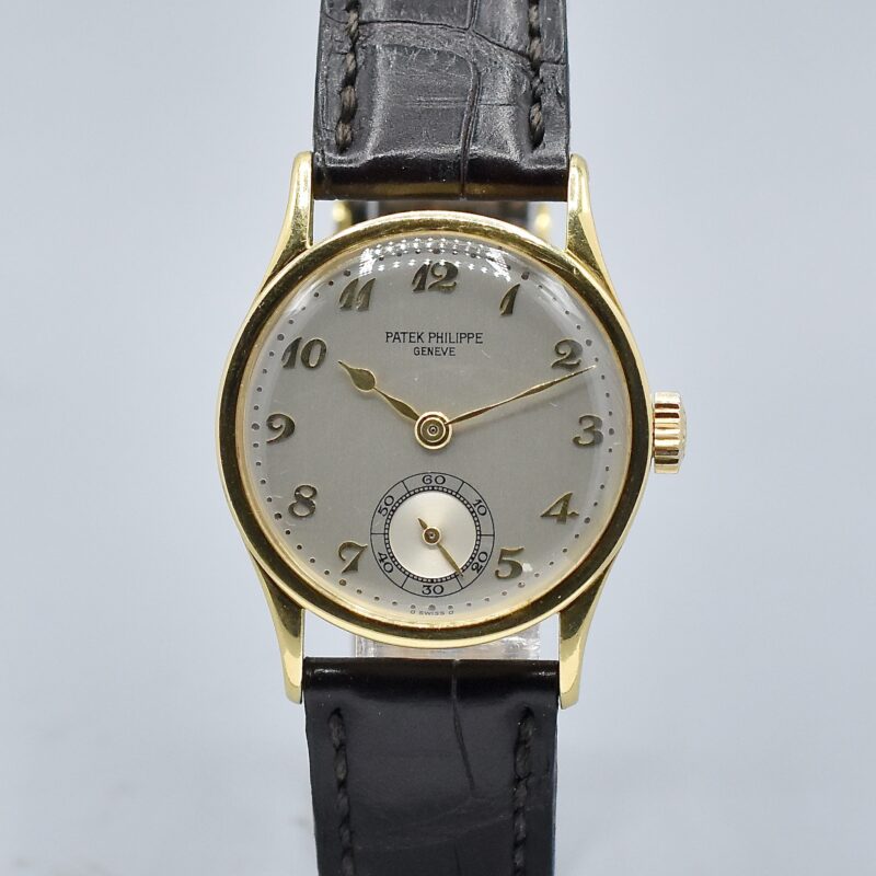 PATEK PHILIPPE CALATRAVA REF. 96 BREGUET NUMERALS YELLOW GOLD