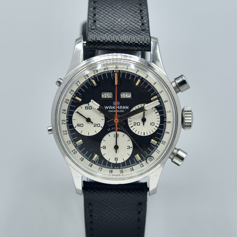 WAKMANN TRIPLE DATE CHRONOGRAPH REF. 71.1309.70 STAINLESS STEEL