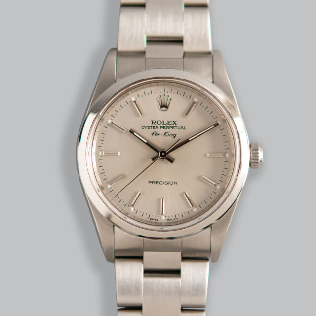 ROLEX AIR KING REF.14000 WITH PAPERS