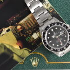 ROLEX GMT MASTER II REF.16710 WITH BOX AND PAPERS