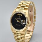 ROLEX DAY-DATE ONYX DIAL REF. 18238 BOX AND PAPERS