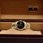 ROLEX DAY-DATE ONYX DIAL REF. 18238 BOX AND PAPERS