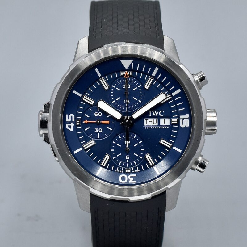 IWC AQUATIMER CHRONO EXPEDITION JACQUES YVES COUSTEAU REF. IW376805 FULL SET