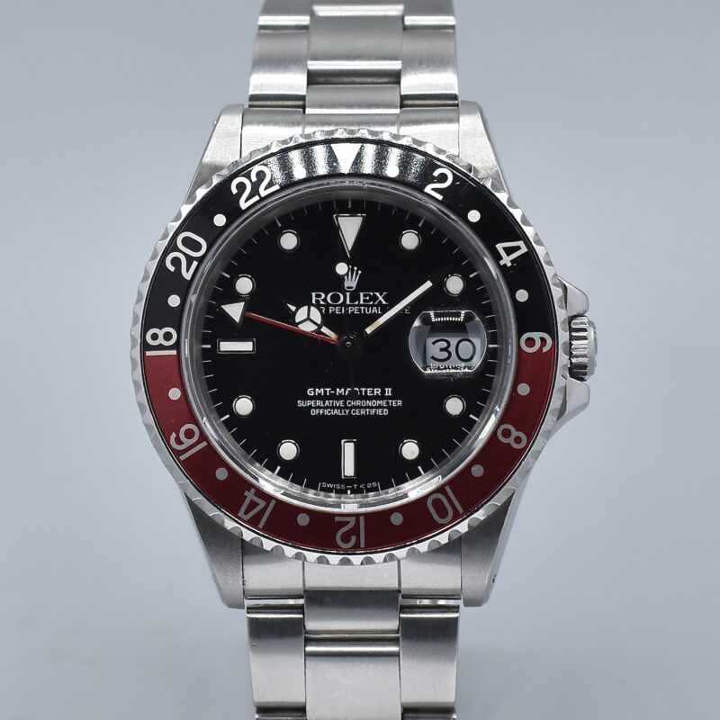 ROLEX GMT MASTER II “COKE” Ref. 16710 FULL SET