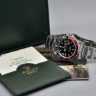 ROLEX GMT MASTER II « COKE » Ref. 16710 FULL SET