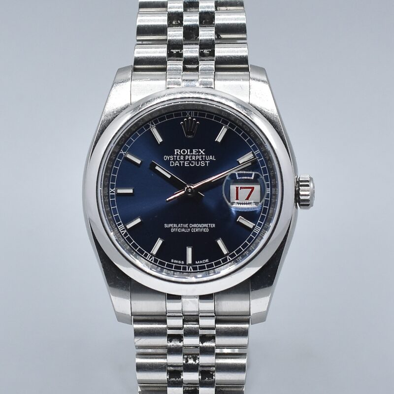 ROLEX DATEJUST REF. 116200 BOX AND PAPERS