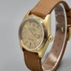 ROLEX DAY-DATE YELLOW GOLD REF. 18038 LINEN DIAL