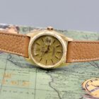 ROLEX DAY-DATE YELLOW GOLD REF. 18038 LINEN DIAL