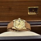 ROLEX DAY-DATE YELLOW GOLD REF. 18038 LINEN DIAL