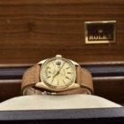 ROLEX DAY-DATE YELLOW GOLD REF. 18038 LINEN DIAL