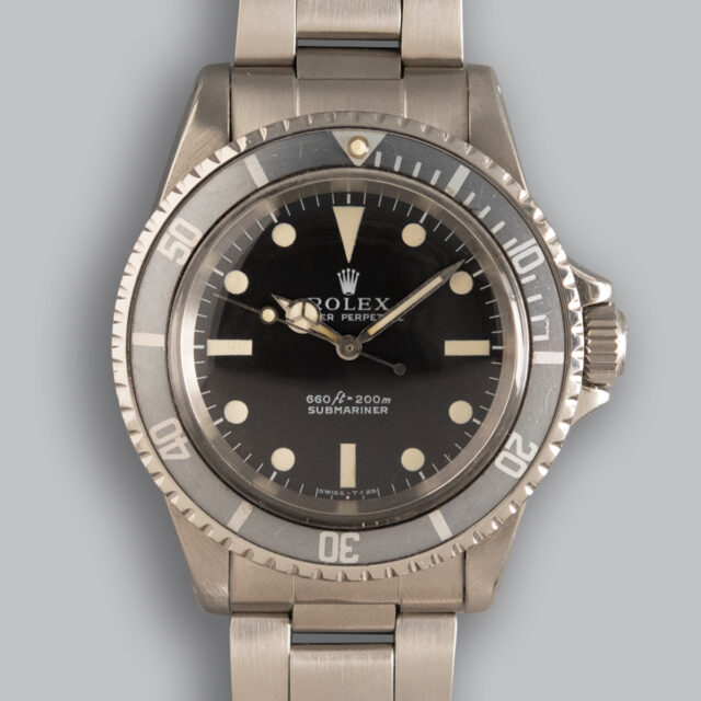 ROLEX SUBMARINER REF. 5513 BOX AND PAPERS