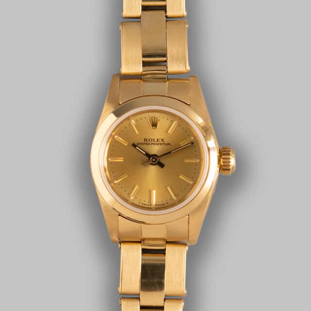 ROLEX OYSTER PERPETUAL REF. 67188 BOX AND PAPERS