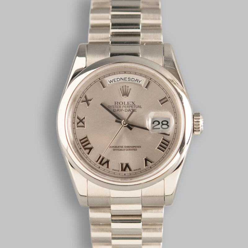 ROLEX DAY-DATE REF.118206 BOX AND PAPERS