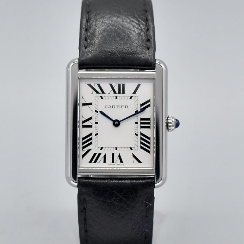 CARTIER TANK SOLO REF. 3169 WITH BOX AND PAPERS