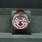 ROLEX SKY-DWELLER REF. 326135 PINK GOLD FULL SET