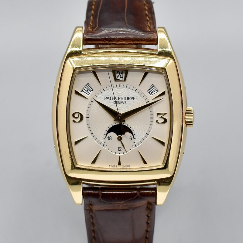 PATEK PHILIPPE ANNUAL CALENDAR REF. 5135J BOX AND PAPERS