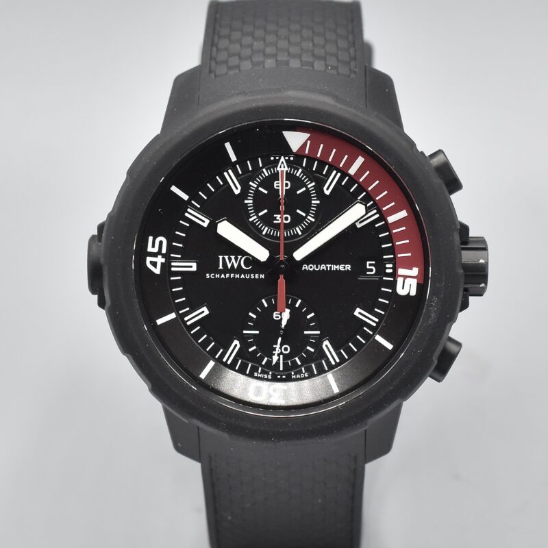 IWC AQUATIMER CHRONOGRAPH GALAPAGOS ISLAND LA CUMBRE VOLCANO REF. IW379505 FULL SET