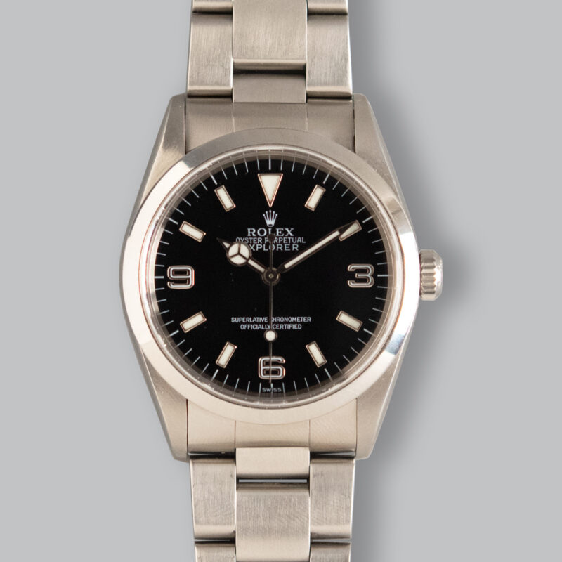 ROLEX EXPLORER REF. 14270 « SWISS ONLY » BOX AND PAPERS