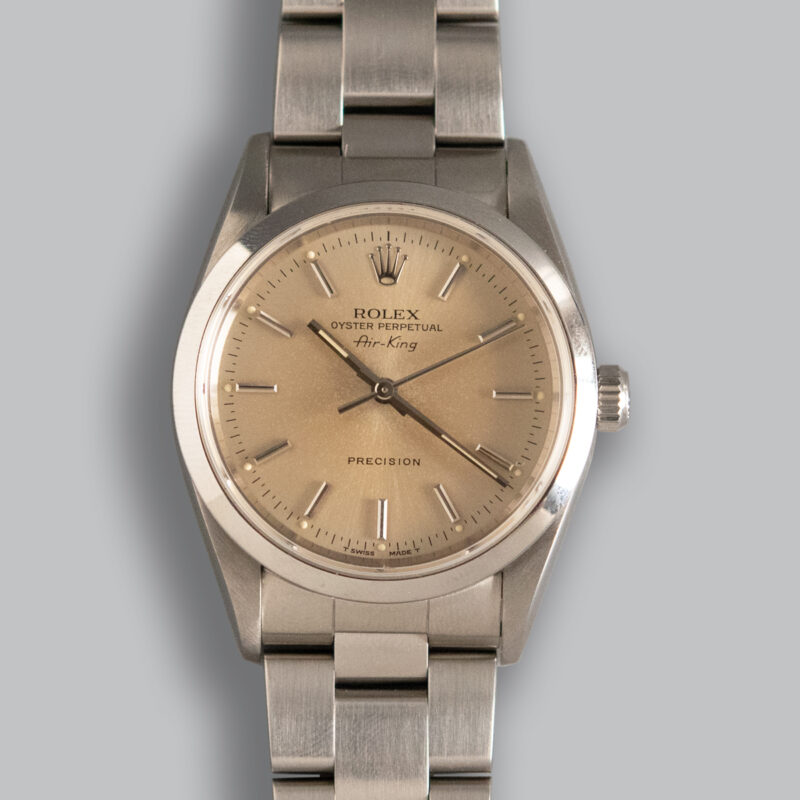 ROLEX AIR KING ARGENT DIAL REF. 14000