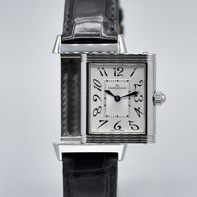 JAEGER LECOULTRE REVERSO DUETTO REF. 256.8.75 BOX AND PAPERS