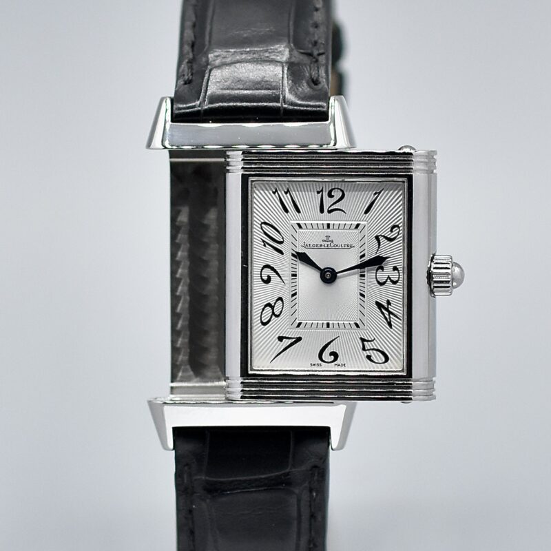 JAEGER LECOULTRE REVERSO DUETTO REF. 256.8.75 BOX AND PAPERS