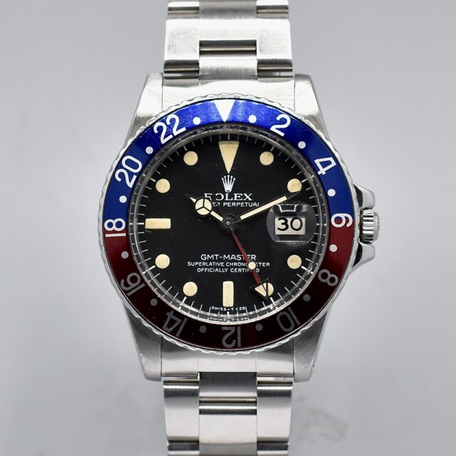 ROLEX GMT MASTER REF. 1675 STAINLESS STEEL