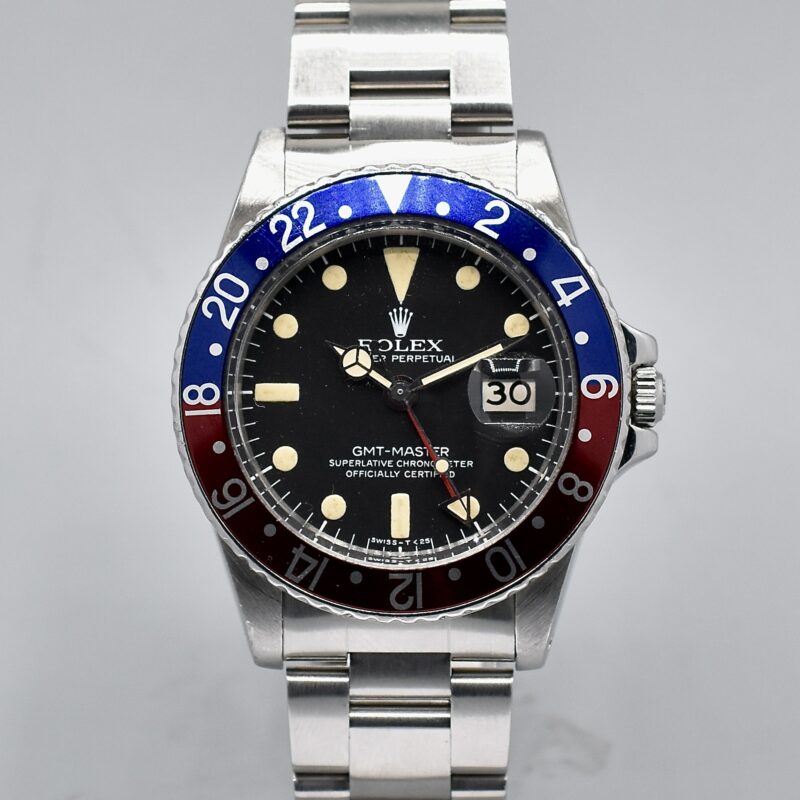 ROLEX GMT MASTER REF. 1675 STAINLESS STEEL