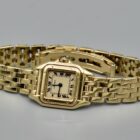 CARTIER PANTHERE YELLOW GOLD BOX AND PAPERS