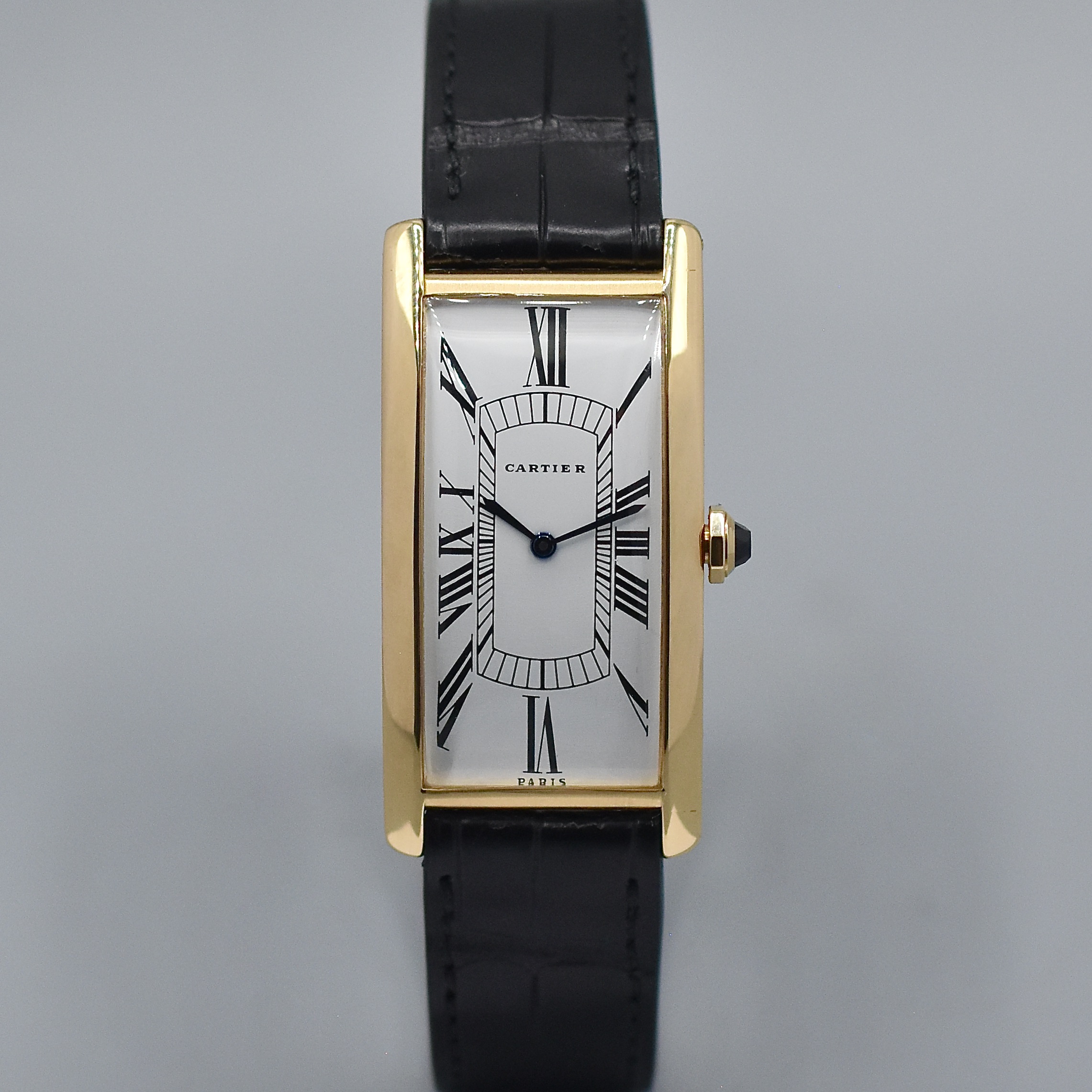 CARTIER TANK CINTREE YELLOW GOLD