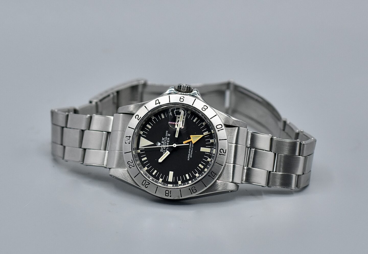 ROLEX EXPLORER II REF. 1655 FRECCIONE MARK I THIN CASE Romain Rea