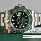 ROLEX SUBMARINER “HULK” REF. 116610LV BOX AND PAPERS