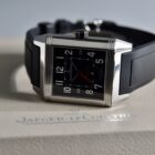 JAEGER LECOULTRE REVERSO SQUADRA HOMETIME REF. 230.8.77 BOX AND PAPERS