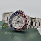 ROLEX GMT MASTER II REF. 126719BLRO METEORITE DIAL WHITE GOLD FULL SET