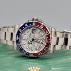 ROLEX GMT MASTER II REF. 126719BLRO METEORITE DIAL WHITE GOLD FULL SET