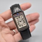 CARTIER TANK BASCULANTE REF. 2390 BOX AND PAPERS