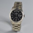 ROLEX DAY-DATE REF. 1803 WHITE GOLD WITH PAPERS