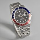 ROLEX GMT MASTER II « PEPSI » STICK DIAL REF.16710 BOX AND PAPERS