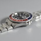 ROLEX GMT MASTER II “PEPSI” STICK DIAL REF.16710 BOX AND PAPERS