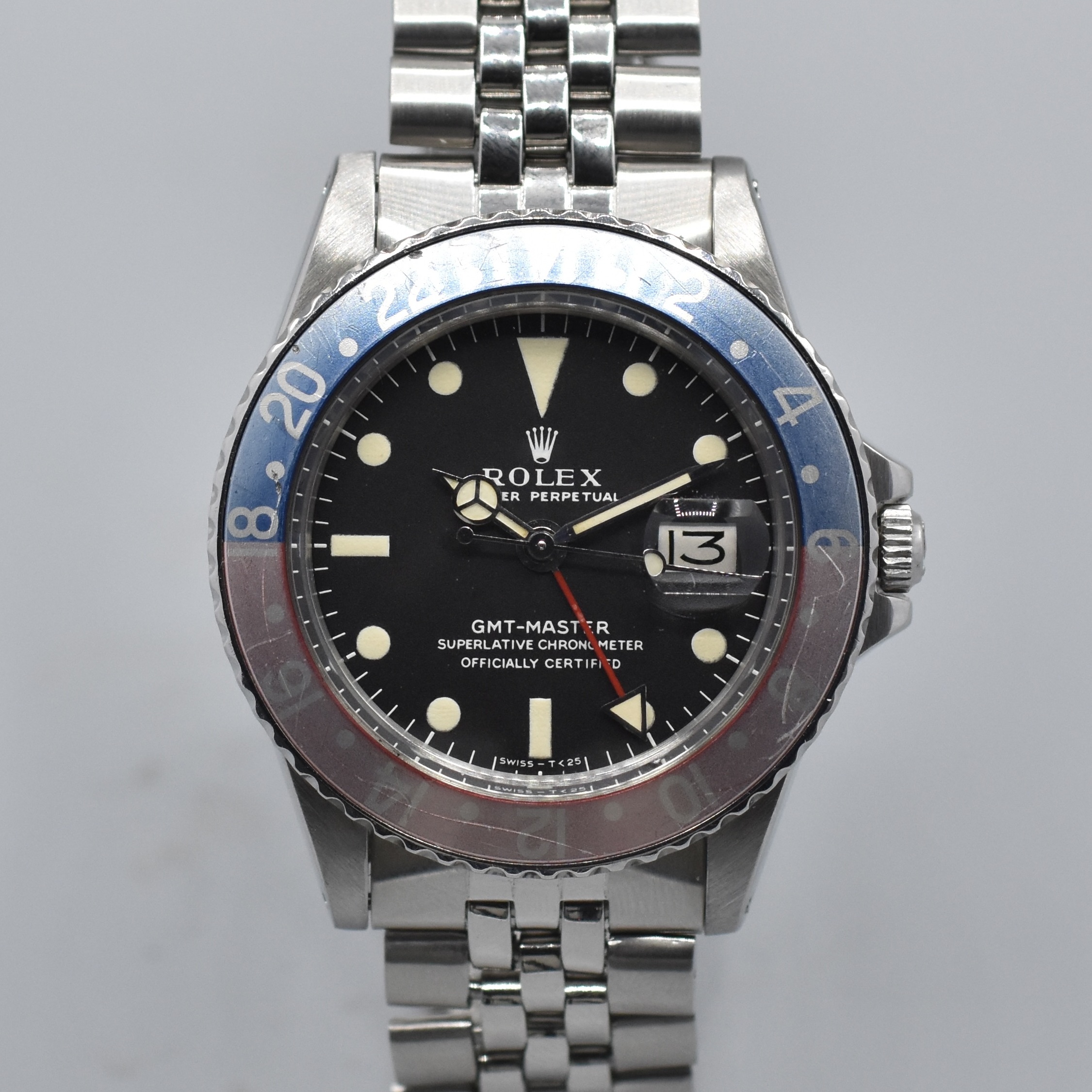 ROLEX GMT MASTER REF. 1675 « LONG E »