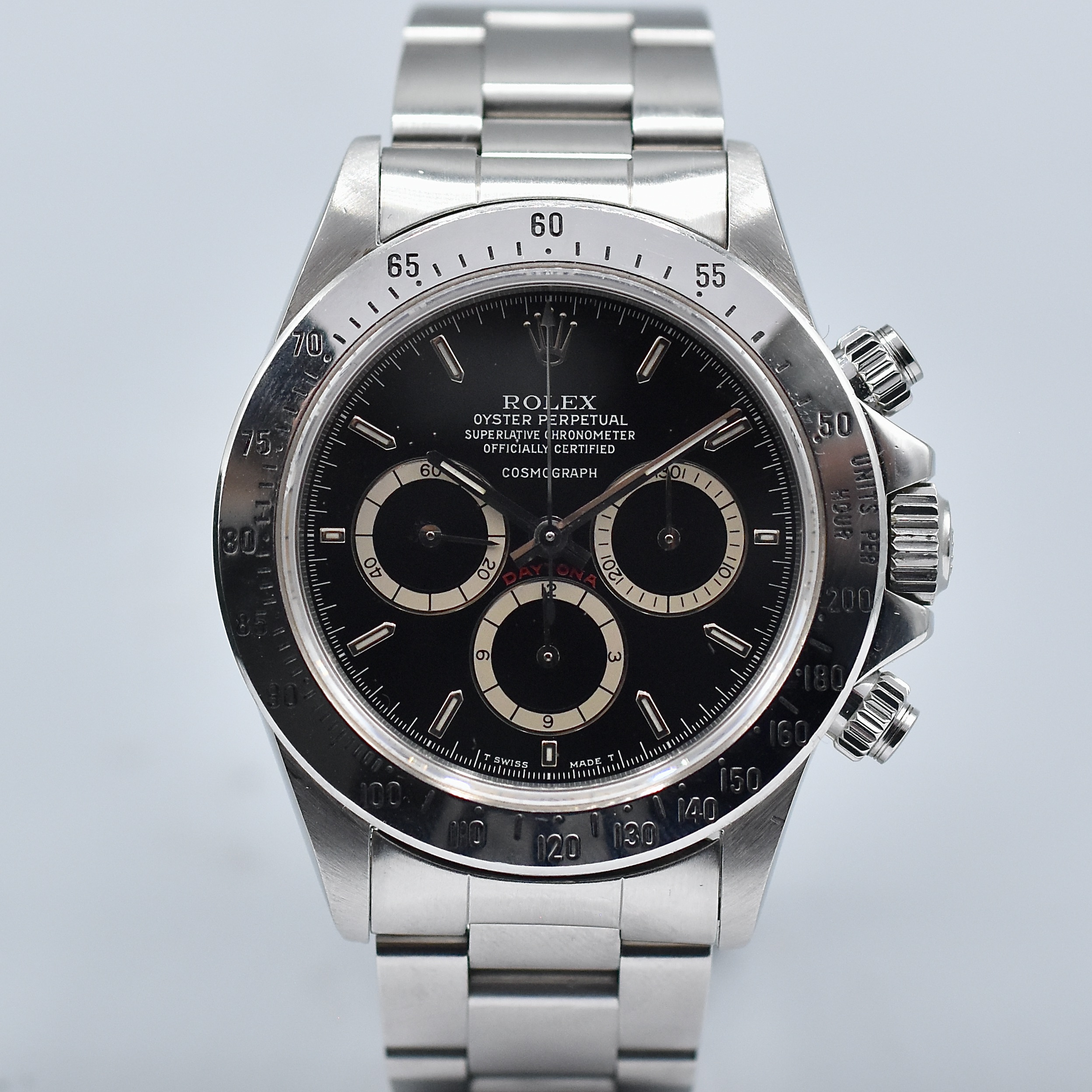 ROLEX DAYTONA FLOATING REF. 16520 R SERIE BOX AND PAPERS