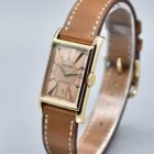 JAEGER LECOULTRE / HERMES UNIPLAN “SALMON DIAL”