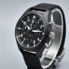 IWC PILOT CHRONOGRAPH TOP GUN REF. IW389101 BOX AND PAPERS