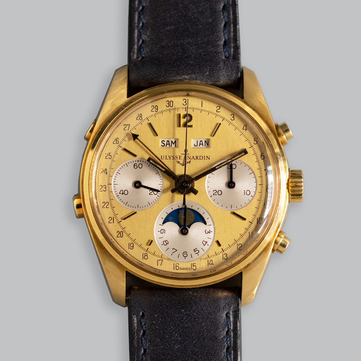 ULYSSE NARDIN TRIPLE CALENDAR CHRONOGRAPH