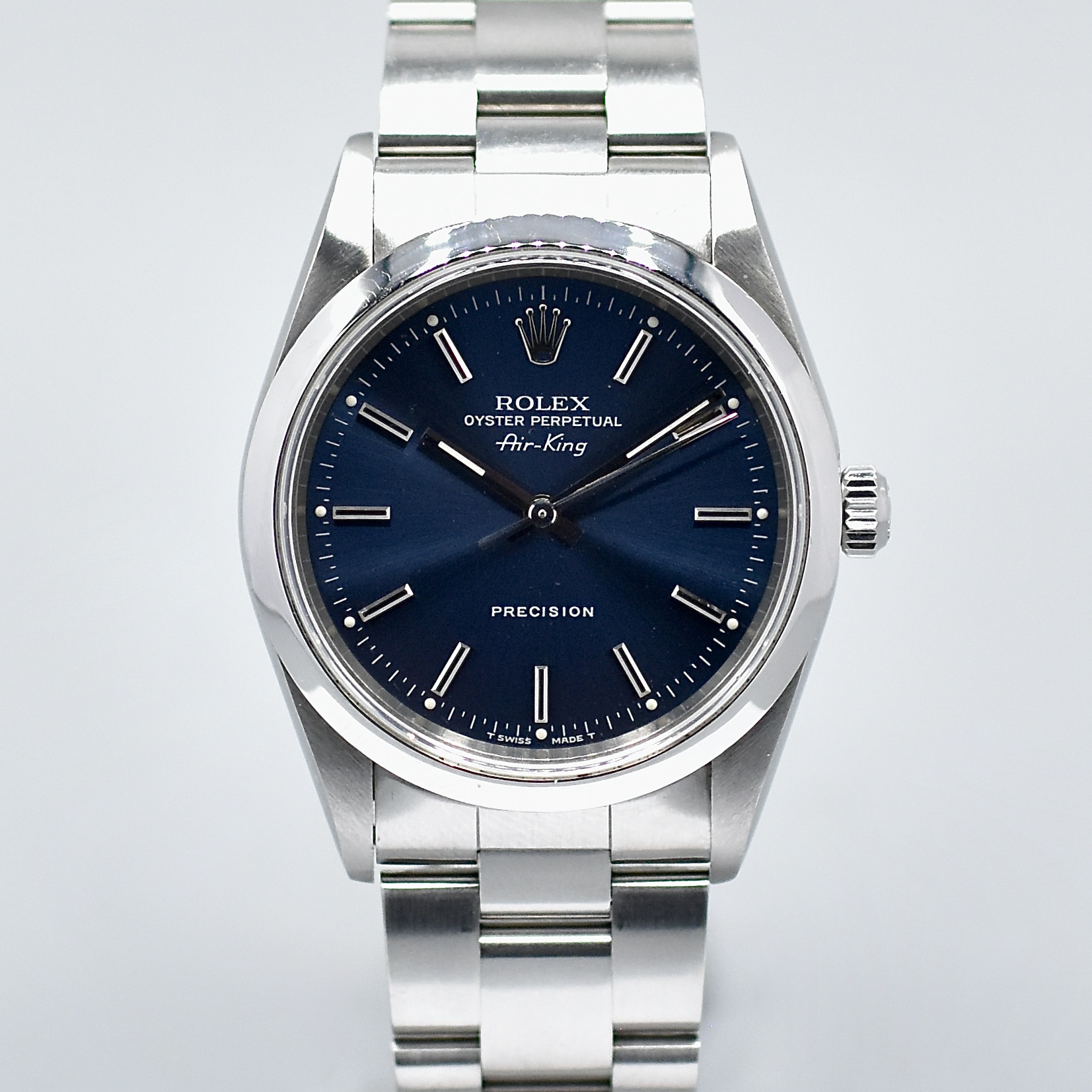 ROLEX AIRKING REF. 14000 BLUE DIAL