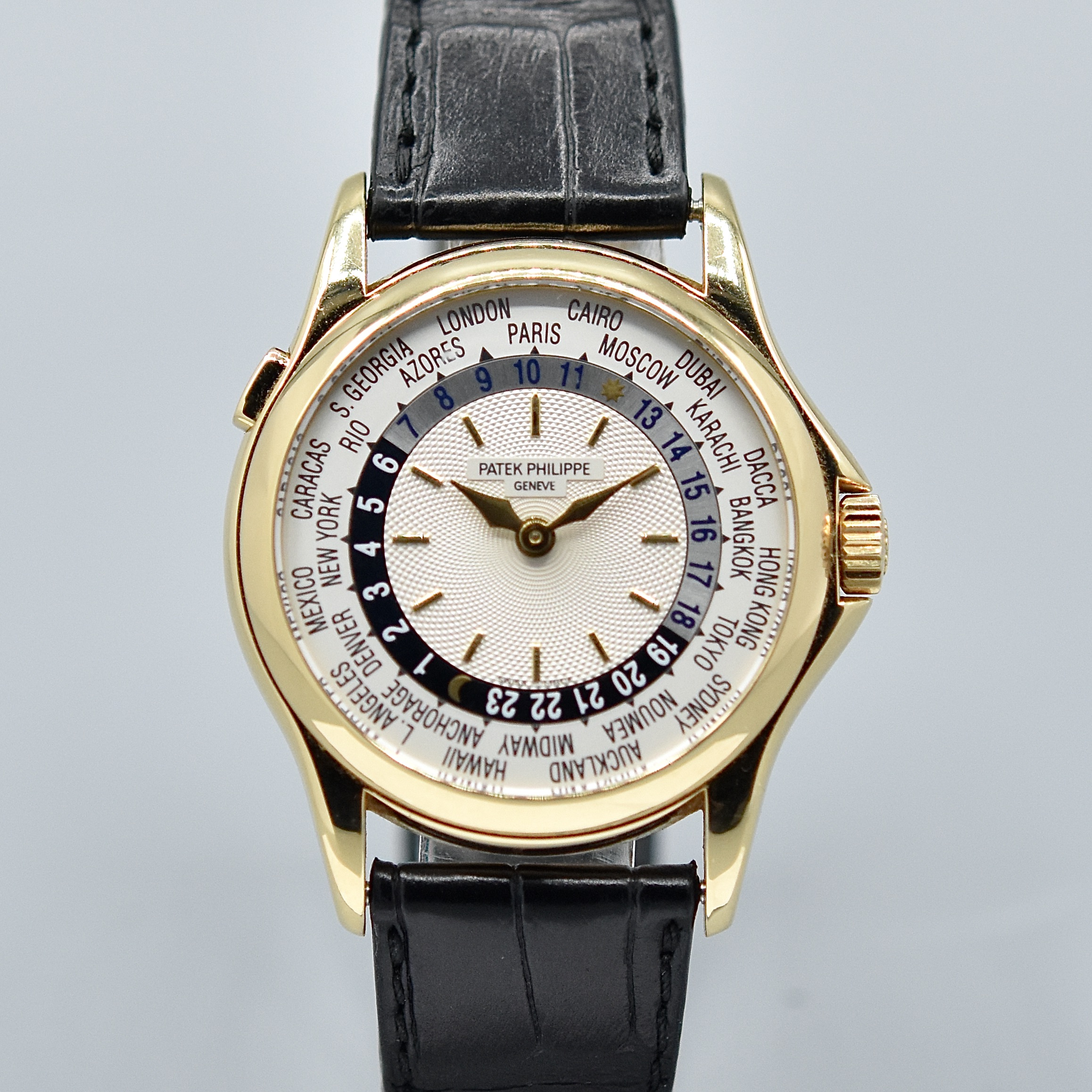 PATEK PHILIPPE WORLD TIME REF. 5110J BOX AND PAPERS