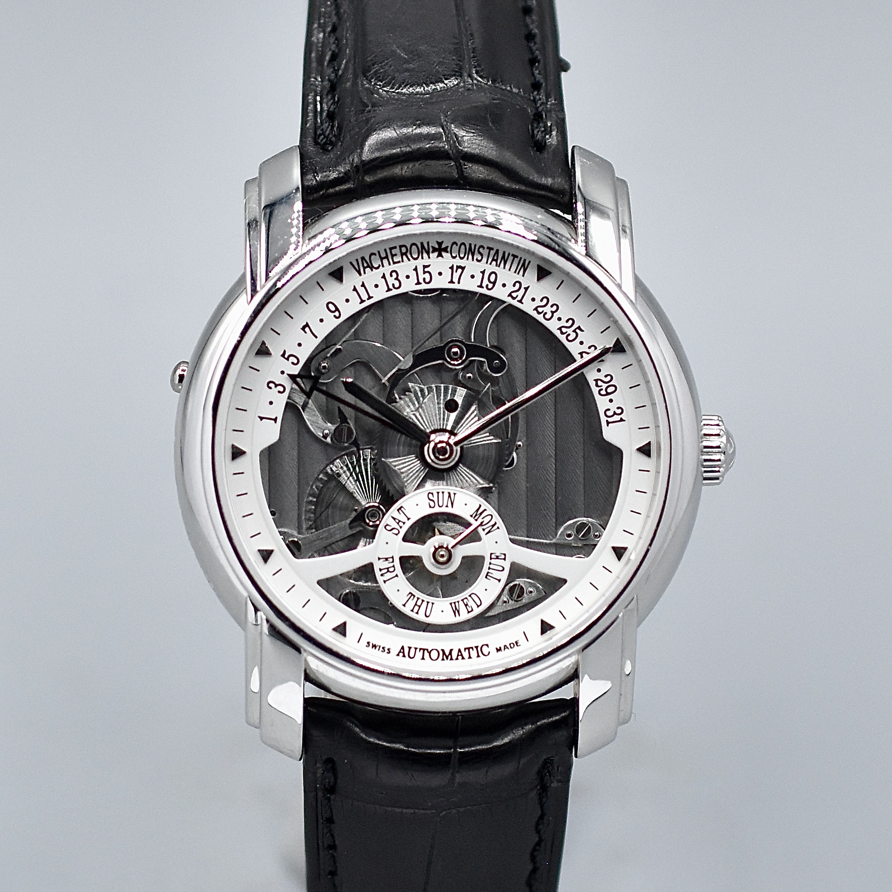 VACHERON CONSTANTIN SKELETON RETROGRADE LIMITED EDITION REF. 47247 PLATINUM