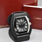 CARTIER ROADSTER ALARM CLOCK WITH BOX AND PAPERS