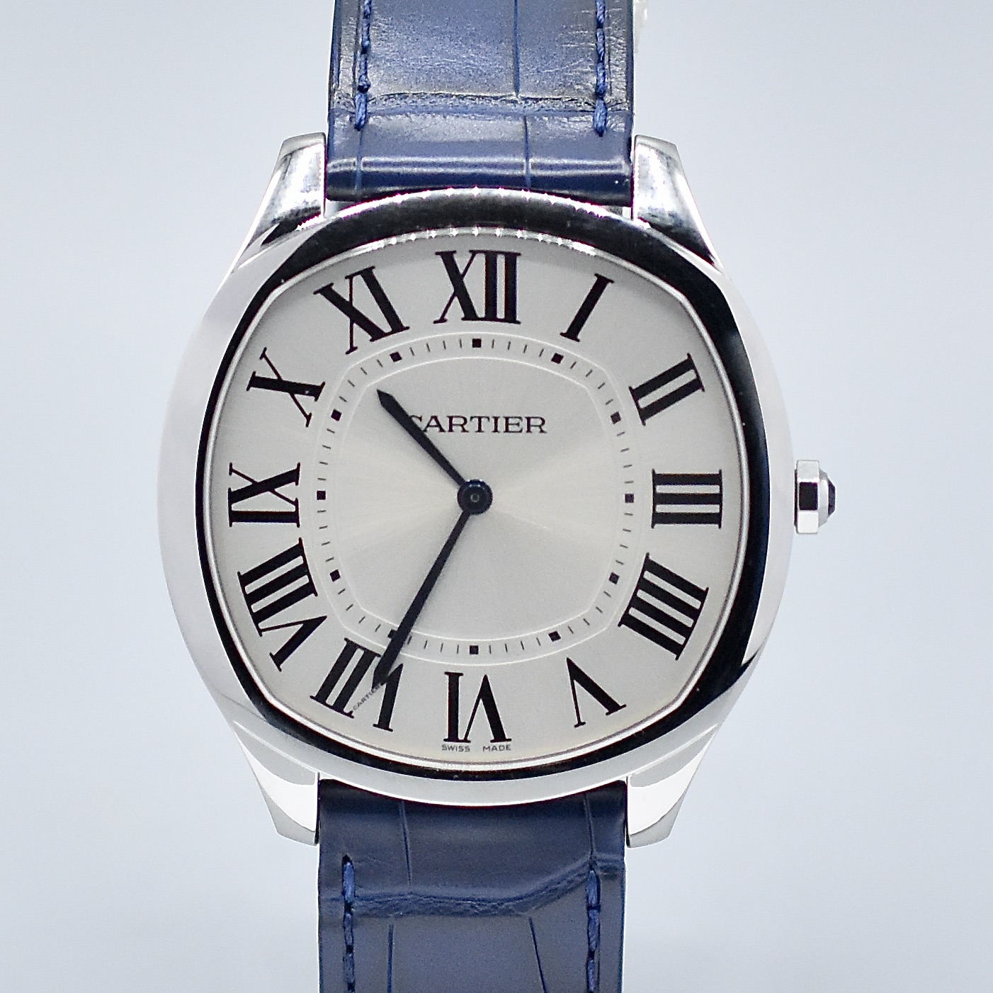 CARTIER DRIVE EXTRA FLAT REF. WSNM0011 BOX AND PAPERS