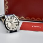 CARTIER DRIVE EXTRA FLAT REF. WSNM0011 BOX AND PAPERS